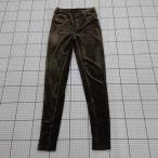 * ⊇ JUEMIjuemi велюр леггинсы брюки размер F хаки серия женский E