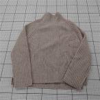 ◇ ⊇ DHOLIC ウール混 長袖 ニット セーター ベージュ系 レディース E