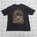 ショッピングビラボン ◇ ⊂ BILLABONG ビラボン プリントデザイン 半袖 Tシャツ サイズＭ ダークグレー系 メンズ E