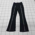 * Θ FRIFULfli полный стрейч Denim flare pants размер S темно-синий серия женский E