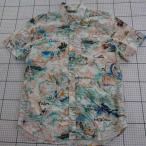 * ⊂ GAP стандартный Fit стрейч resort рисунок рубашка многоцветный серия L мужской E