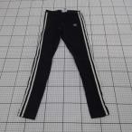 * Θ adidas Adidas боковой линия леггинсы леггинсы размер M оттенок черного женский E