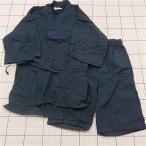 * Θ [ Rocky Monroe ] джинбей комплект мужской M размер темно-синий серия хлопок 100% японский костюм часть магазин надеты E