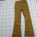 * Θ EVRISevu белка простой casual flare pants размер S хаки серия женский E
