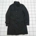 ショッピングアウトラスト ◇ ⊇ 【パーソンズ PERSON'S FOR MEN】7354M154 アウトラスト ブラック系 ステンカラーコート Lサイズ メンズ E