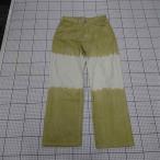 ショッピングforever21 ◇ Θ FOREVER 21 フォーエバー21 デニム ストレート パンツ サイズM ライトグリーン系 レディース E