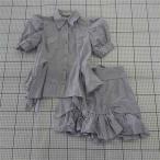 * ⊂ rienda rienda одноцветный рубашка шорты выставить верх и низ размер сверху F внизу XS светло-серый серия женский E