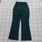 * ⊇ WHO'S WHO galleryf-zf- гарантия Lee в клетку flare pants оттенок зеленого женский F E