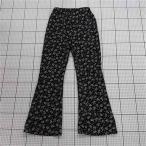 * ⊂ Fury FUULY FLYHS251004 цветочный принт flare pants оттенок черного женский E
