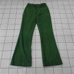 * ⊇ Jeanasis JEANASIS JS050623TS разрез flare pants оттенок зеленого M размер женский E