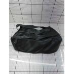 ◇ Θ ユニクロ :C フェイクレザーショルダーバッグ ブラック系 メンズ E