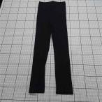 * Θ anti kaant?qua NA-00478 разрез ввод ребра леггинсы брюки оттенок черного женский L-XL E