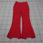 * ⊇ Ray Beams Ray BEAMS хлопок flare pants оттенок красного женский размер 0 E