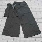 * ⊂ru чай k простой серия лучший брюки выставить верх и низ размер M серый серия женский E