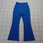 * Θ Hori te- anti Rosa HOLIDAY AUNTIE ROSA flare pants оттенок голубого женский M E