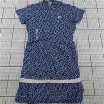 * ⊂ filler Golf FILA GOLF общий рисунок One-piece короткий рукав темно-синий серия женский S E