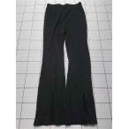 * Θ Sly SLY 039DSN81-5900 ребра flare pants оттенок черного женский E