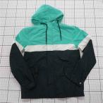 ショッピングforever21 ◇ Θ フォーエバー21 FOREVER 21 メンズ ナイロンフードジャケット ブルー系 Mサイズ E