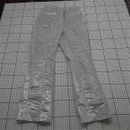 * Θla van nH&amp;M rabanne H&amp;M серебряный flare pants женский E