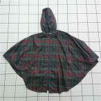 * Θ зеленый этикетка сирень расческа ngGREEN LABEL RELAXING пончо type плащ M размер Kids E