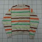 * Θ Zara ZARA 3284/411/712 многоцветный окантовка вязаный свитер мужской E