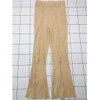 * Θke- Be efKBF KB15-24V210 ребра flare pants оттенок бежевого женский E