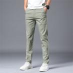 チノパンメンズカジュアルパンツスラ...