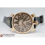 WBC世界ライトフライ級王者 拳四朗直筆サイン入り GaGa MILANO/ガガミラノ スリム46MM 5085.2 メンズ腕時計 クォーツ レザー 未使用品