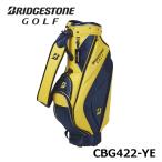 ブリヂストンゴルフ キャディバッグ 軽量ベーシックモデル CBG422 YE 黄 9型 2.9kg 軽量  BRIDGESTONE GOLF 10p