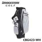 ブリヂストン ゴルフ キャディバッグ 軽量スタンドモデル CBG423 WH 白 9.5型 2.5kg 軽量  BRIDGESTONE GOLF 10p