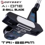ショッピングオデッセイ オデッセイ  Ai-ONE TRI-BEAM 2-BALL BLADE CH パター 日本正規品 ODYSSEY AI-ONE トライビーム 2ボール ブレード 2025 即納