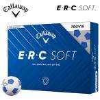  Callaway E*R*C SOFT TRUVIS мяч для гольфа 1 дюжина (12 штук входит ) белый / голубой ERC soft тигр vi s Япония стандартный товар 2025 немедленная уплата 