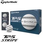  TaylorMade TP5 STRIPE белый мяч для гольфа 1 дюжина (12 лампочка ввод ) Япония стандартный товар TaylorMade 2024 немедленная уплата 