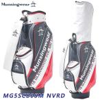 マンシングウェア MG5SCB05M キャディバッグ ネイビー×レッド Munsingwear NVRD 2025 30p 即納
