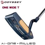 オデッセイ  Ai-ONE MILLED ONE WIDE T  パター　STROKE LAB 90シャフト スチール 日本正規品 ODYSSEY ミルド ワン ワイド ティー 2025　25p
