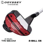  Odyssey Ai-DUAL TRI-BEAM 2-BALL CS центральный вал короткая клюшка 2 мяч Япония стандартный товар ODYSSEY 2026 30p немедленная уплата 
