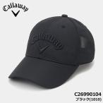 キャロウェイ C26990104 ベーシック メッシュキャップ ブラック(1010)  メンズ 帽子 吸汗速乾 機能スベリ CAP CALLAWAY 20p