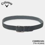  Callaway C26992101 двусторонний резина сетка ремень черный (1010) мужской BELT CALLAWAY GOLF 20p