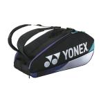  Yonex YNX-BAG2402R-076 чехол для ракетки 6&lt; теннис 6шт.@ для &gt; (076) черный / серебряный 