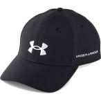 アンダーアーマー UAドライバー アジャスタブル キャップ Black/White 1384854  2025fw 25p