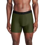 アンダーアーマー UAパフォーマンステック 6インチ アンダーウェア Marine OD Green/Black 1387410  2025fw 25p