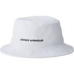 アンダーアーマー UA DRIVE BUCKET HAT UAドライブ バケットハット White/Black 6001613 UNDER ARMOUR 2026ss 25p