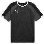 プーマ INDIVIDUALLIGA グラフィック SSシャツ PUMA Black-Shadow Gray 660186  2025fw 25p
