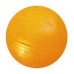 特大ガラポン抽選球1球 F/オレンジ (1852OR)