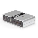 StarTech.com 7.1ch соответствует USB-DAC наушники усилитель S/PDIF соответствует 8x 3.5mm Mini Jack 2x 3.5mmtos