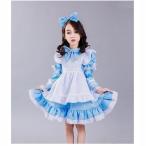  Alice ребенок One-piece костюм девочка Kids ребенок платье бледно-голубой Alice бледно-голубой короткий рукав тоже длинный рукав тоже .ru2way specification Halloween тайна Alice 