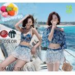  купальный костюм 3 позиций комплект тропический рисунок частота u бикини бикини body type покрытие большой размер гонки красный зеленый S M L XL 2XL+ подарок (. плетеный сумка )