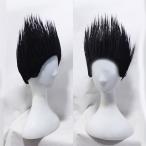 ウィッグ キャラクター お笑い芸人 コスチューム ハロウィン 専用ネット付き  ウィッグスタンド付き 文化祭 忘年会 パーティー  演劇 黒