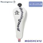 新品★マンシング★Munsingwear★MG6SHC41U カーブロゴ ヘッドカバー ユーティリティ用★マグネットタイプ★2026★【ＷＨ00】ホワイト