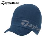 新品★テーラーメイド★UN922 M ブリムニットキャップ★つば付き★2025★【M20024】ダークブルー